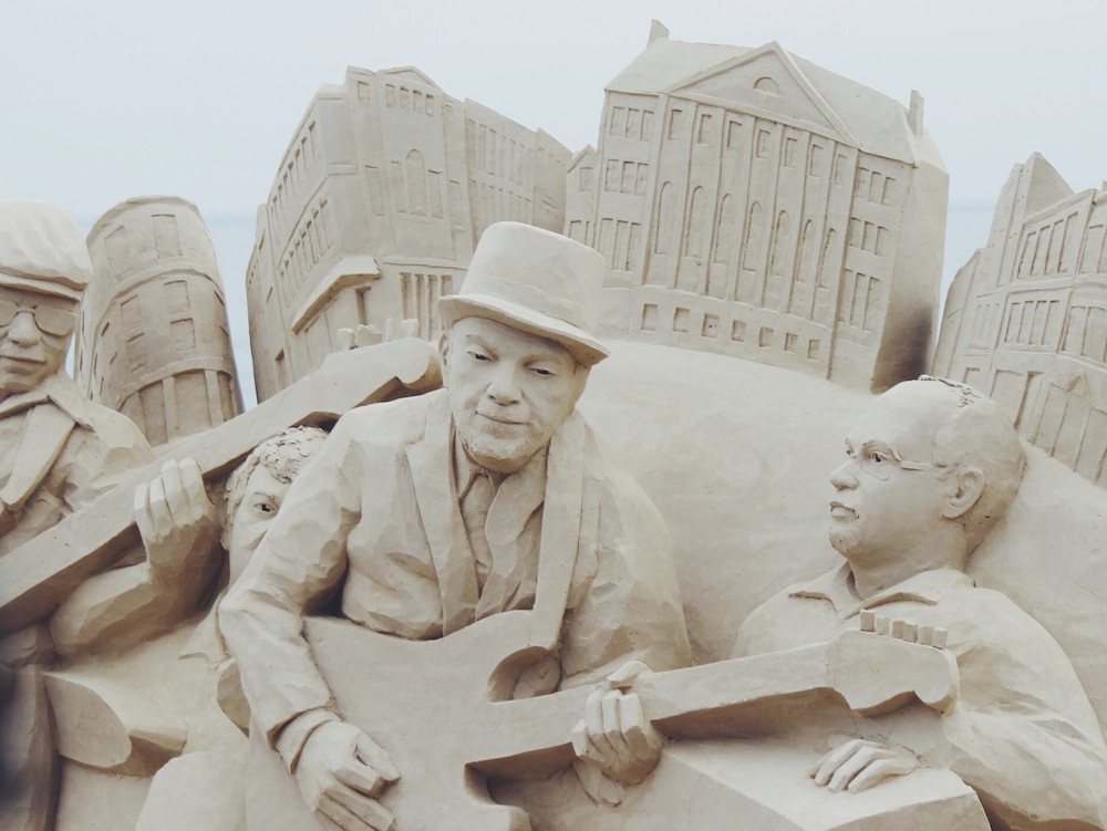 2014 national sand sculpting festival – Revere Beach, MA